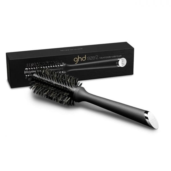 ghd natural bristle radial brush size 2 (35mm barrel) A Smoother blow-dry on mid-length hair