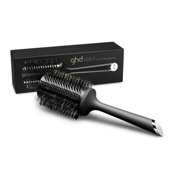 ghd natural bristle radial brush size 4 (55mm barrel) A Smoother blow-dry on extra-long hair
