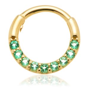 14ct Gold Daith Septum Ring