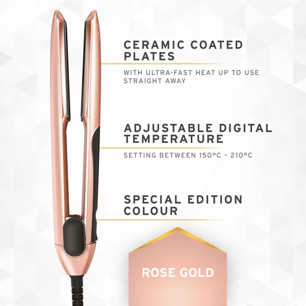 Wahl Pro Glide Straightener Rose